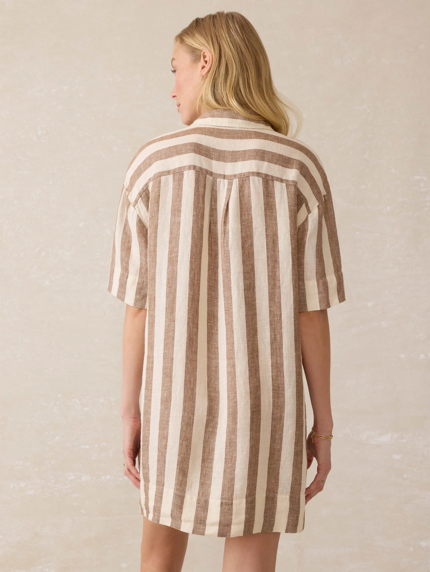 GYADIKYAN-Mini Dress - Cocoa Beach Stripe