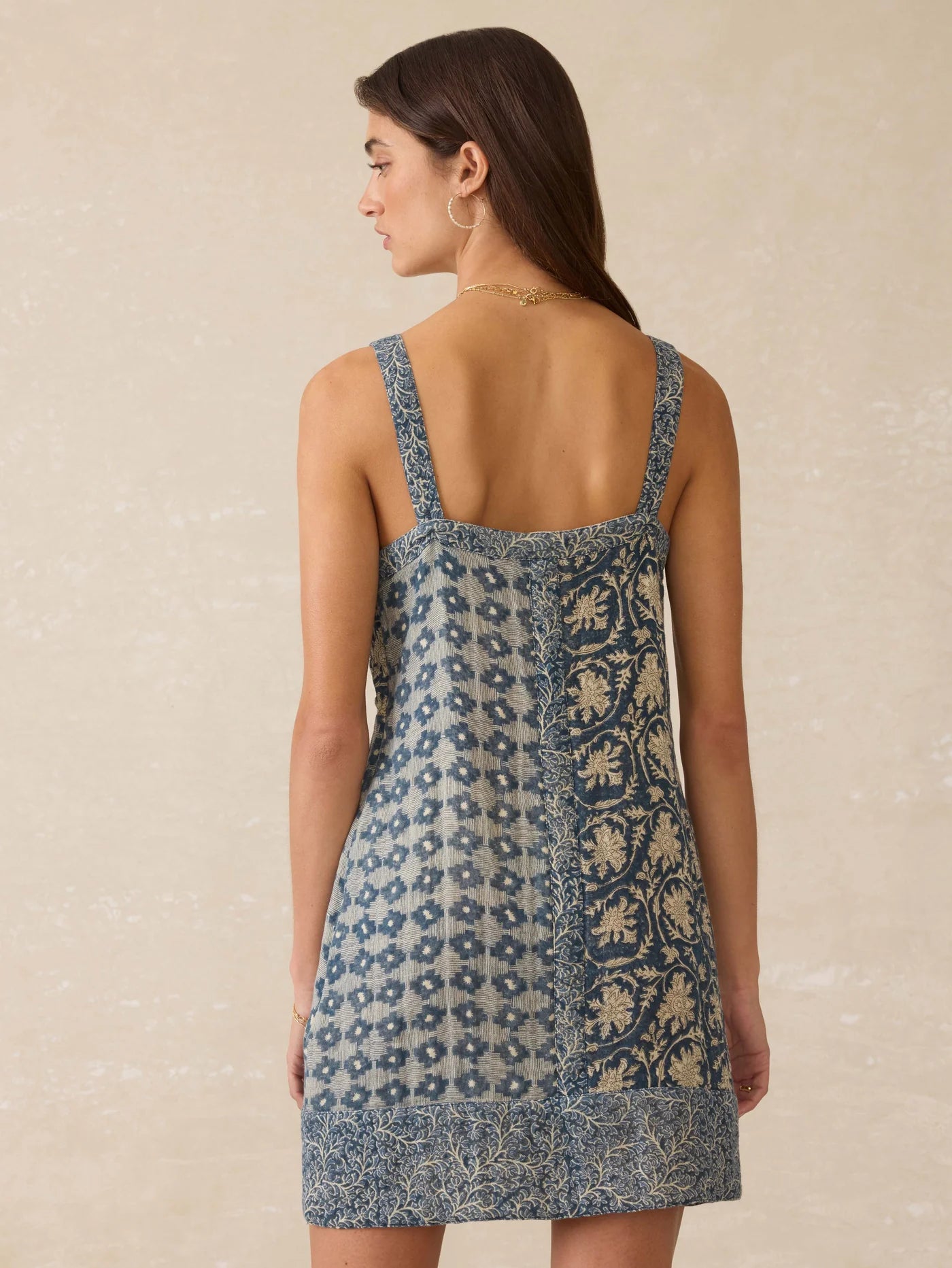 GYADIKYAN-Patchwork Dress