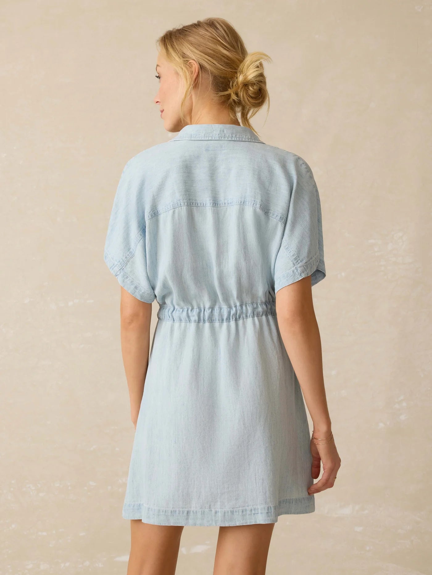 GYADIKYAN-Tried & True Chambray Oakley Dress